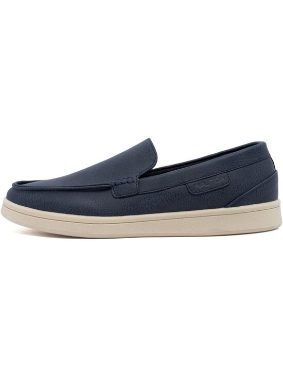 ?Men\'s Navy Canvas Slip-On Comfortable Low Top Lightweight Fashion shoes main image 5